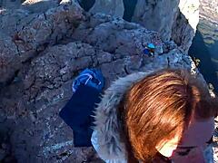 Mia bandini risky cliff public cowgirl blow creampie