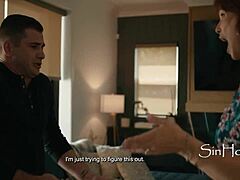 syren de mer dominates submissive virgin nathan bronson as pastor's wife