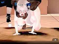 kaori's teen ass takes massive black cock pounding hard -imvu