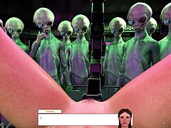 Redhead Lesbians Ride Shaved Pussies with Toys on Holiday