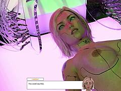 Redhead Lesbians Ride Shaved Pussies with Toys on Holiday