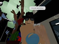 public rough sex facial with submissive blonde brookhaven