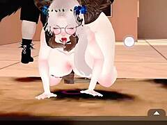 kaori's teen ass takes massive black cock pounding hard -imvu