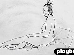 Niemira's naked petite frame flaunts big natural tits