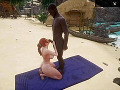 curvy white milf serenia beach fucks nero's big black cock