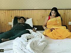 Bhabhi Undresses for Chubby Hardcore Creampie Pounding