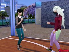 Hinata's Friends Game Ends in Creamy Videl Surprise