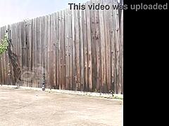 big booty ebony redbone flashes tits photoshoot tease