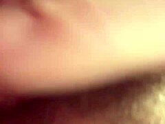 Petite girlfriend's hairy pussy play for cash turns wild?