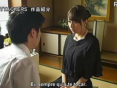 Tormented Widow Seduces Stepson in Passionate Japanese Home Encounter
