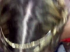 Blonde slut loves throat fucking and doggystyle pounding bent over