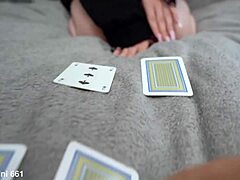 Stepsister Eva Barbie Loses Strip Game! Deepthroats Cum!