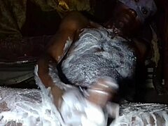 nasty african dude strokes monster black cock freaky solo in bedroom