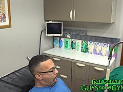 Angel ramiraz's cum extraction at the clinic unfolds backstage