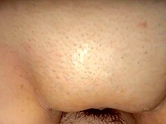 amateur shaved pussy close-up 225 days post-virginity