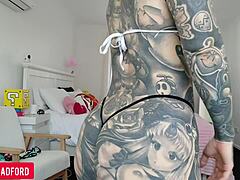 Milf stepmommy's huge fake tits in micro bikini haul 🔥👙