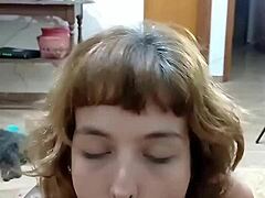 Fuck Yeah! Half-Brother Barebacks Big Ass in Living Room!