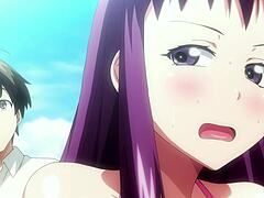 Anime Hentai Girlfriend Teases With Subtle Intimate Bedroom Pleasures Slowly