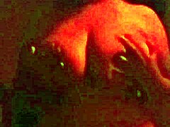 Stepmom's Red Room Ride: Big Tits Ebony Cowgirl on Huge Cock 😈🍑