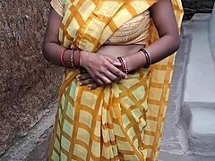 indian couple shifts outdoor fucking to indoor passion