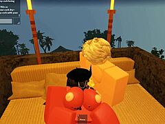 outside blowjob adventure with rblx ultra deepthroat action