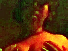 Stepmom's Red Room Ride: Big Tits Ebony Cowgirl on Huge Cock 😈🍑