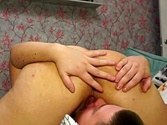 stepsis big ass shakes wild in homemade pounding 😍🍑💦