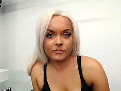 Buff barbie blonde pawg river fox drilled hard in gym 💦😍🔥