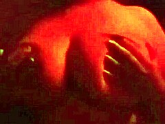 Stepmom's Red Room Ride: Big Tits Ebony Cowgirl on Huge Cock 😈🍑