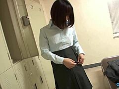 Asian Secretary Discovers Boss Loves Missionary Doggystyle Cum In Heels!