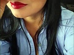 wet curvy fantasy for bruno craving hard cock in office uniform