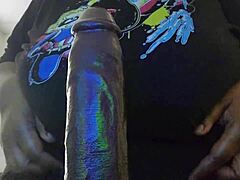 Chubby Girlfriend Rides Huge Cock