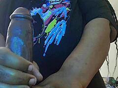 Chubby Girlfriend Rides Huge Cock