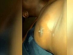 African teen craves intense BBC worship cum on tits