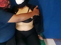 Security Guard Squirts from Toy Tease