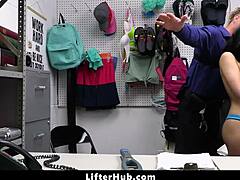 Aria Valencia's Shoplyfting Leads to Ripped Clothes Ride!