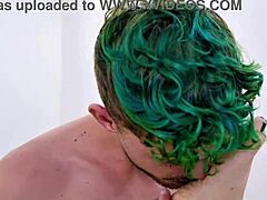 Tattooed brazilian teen sucks feet before creampie pounding