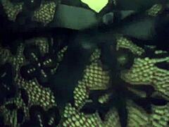 Horny filipina boobs out fingering pussy in costume