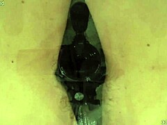 Dominatrix tests slave's limits with facesitting and deep anal toy stretch