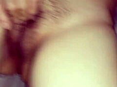 chinese model strokes her penis on cam