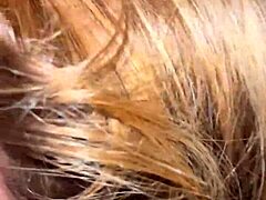 latina college couple's pov handjob turns homemade tit fuck