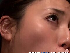 Azusa Nagasawa's Steamy Double Blowjob Action?