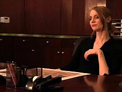 boss, does my tongue make your pussy cum like that spicy blonde's?