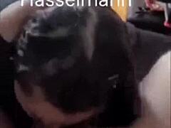 kandy kane sri lankan bbw housewife deepthroats in homemade blowjob