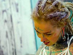 sexy fishnets high heels stockings solo anal xl dildo gaping juicy asshole play 💦🍑