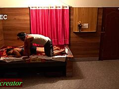 Naughty burglar seduces beautiful housewife midnight fuck but dont cum inside