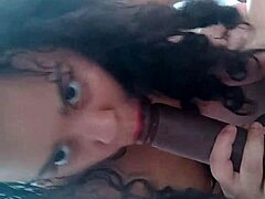 chubby latina bitch sits hard on thick toy till orgasm