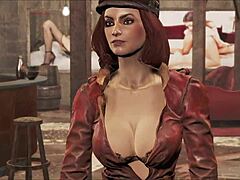 Piper's teen brunette lesbian strapon sex fallout fantasy