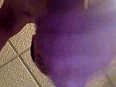 he grabs his big fat cock and jerks it off slow and steady