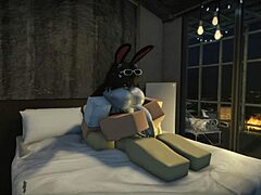 roblox teen fucked hard by monster cock in sexy game session